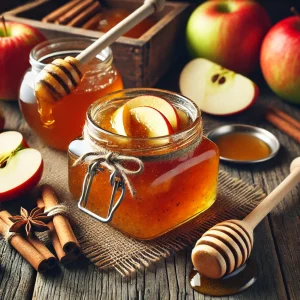 מתכון ריבת תפוחים ודבש ביתית