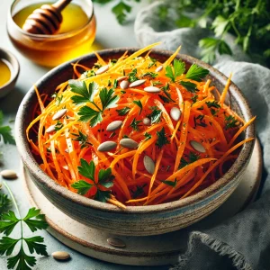 מתכון סלט גזר בדבש ולימון