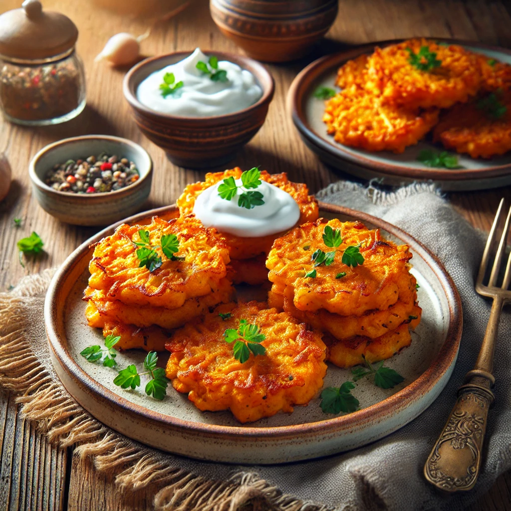 מתכון ללביבות בטטה וגבינה בולגרית