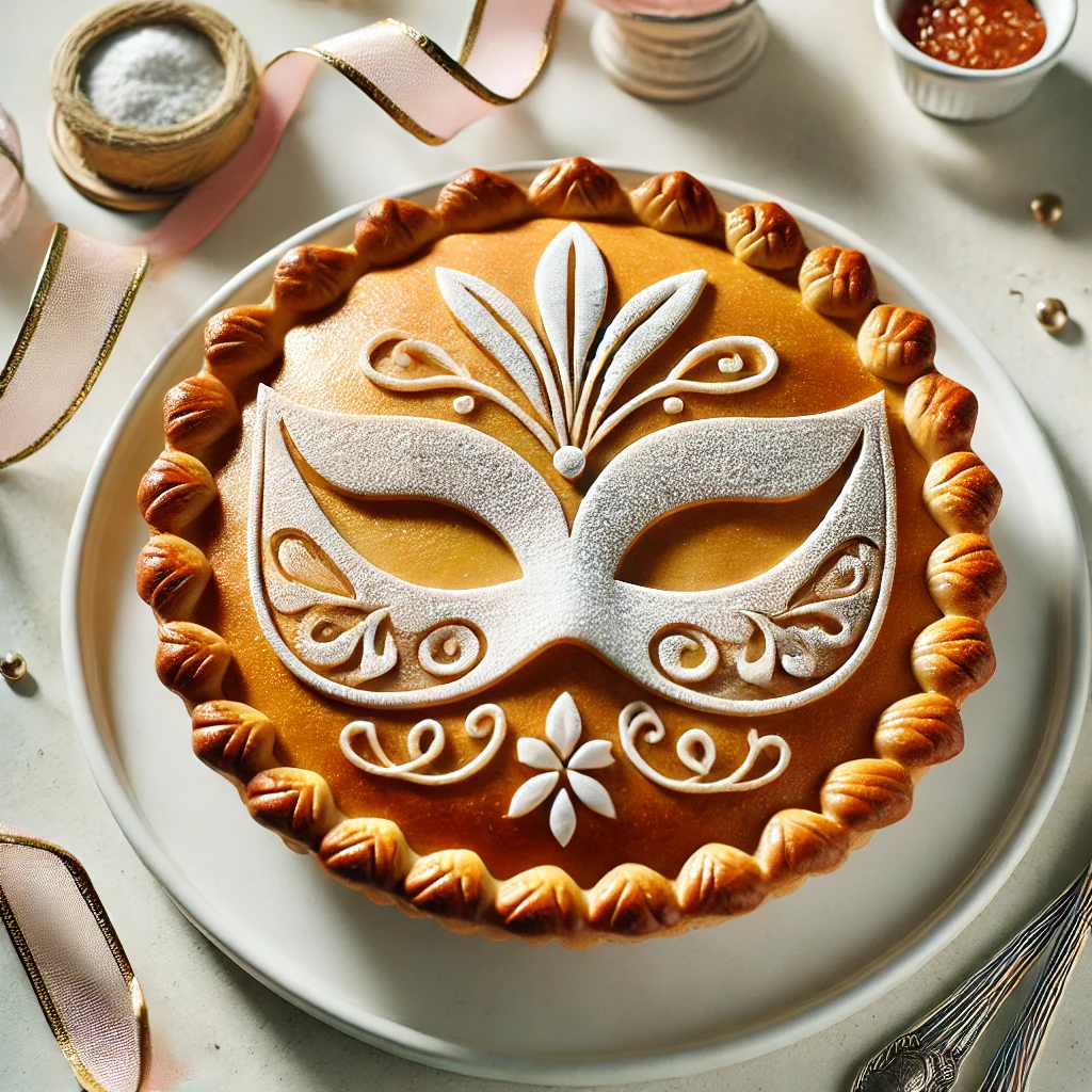 מתכון לפאי בצורת מסכות