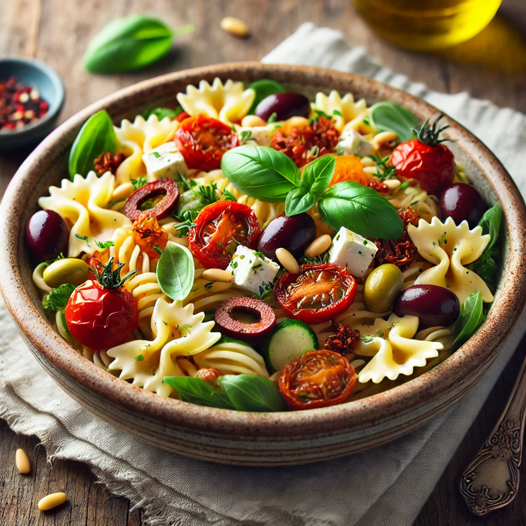 מתכון לסלט פסטה עם פטה