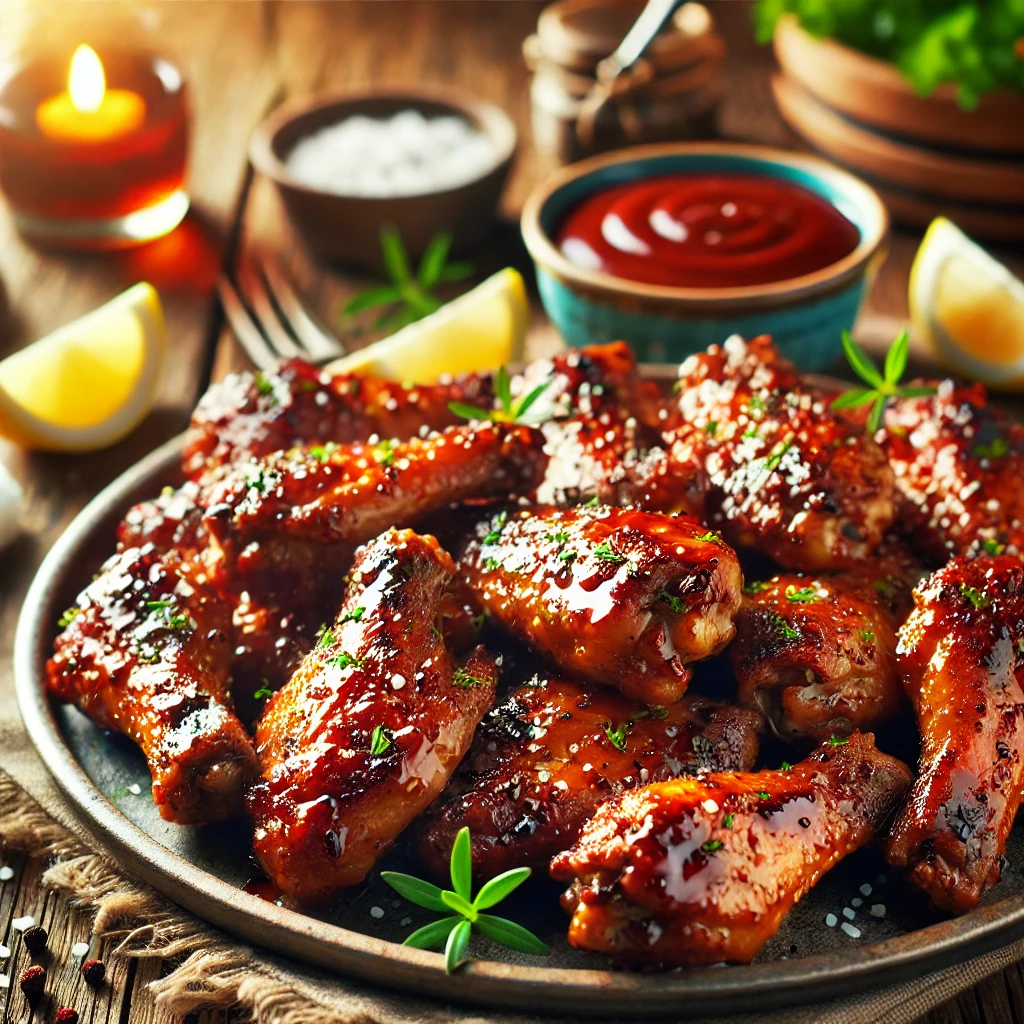 מתכון לכנפיים צלויות