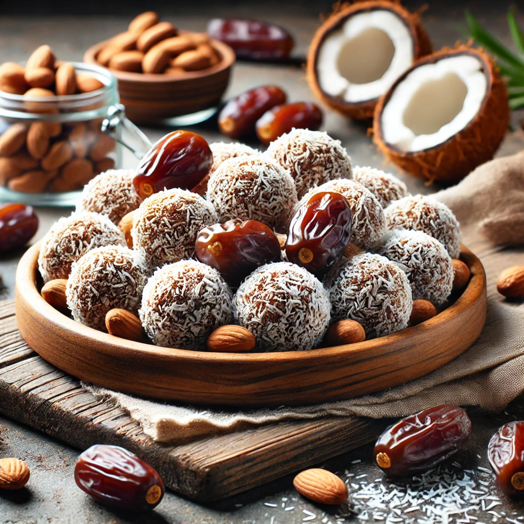 מתכון לחטיפי תמרים ואגוזים