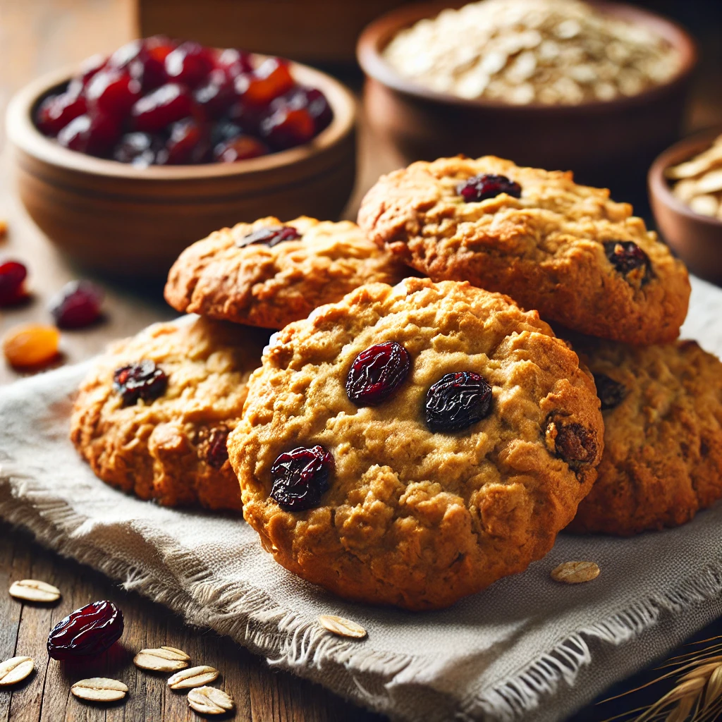 מתכון לעוגיות שיבולת שועל