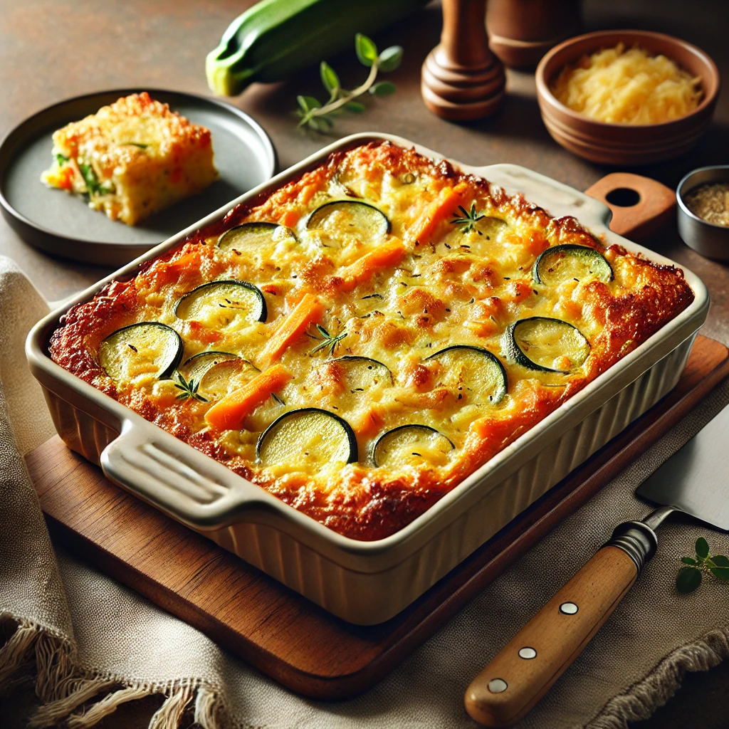 מתכון לפשטידת ירקות וגבינות לילדים